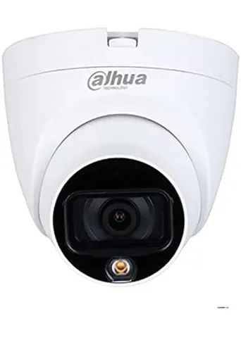 DAHUA 2MP HD(3.6mm) Full Color Eyeball Dome Camera (DH-HAC-HDW1209TLQP-A-LED) Compatible with J.K.Vision BNC